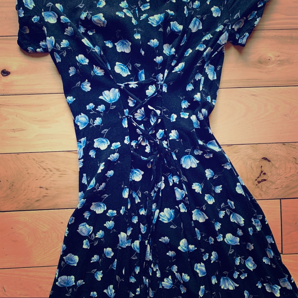 Corset Back Vintage Style Dress